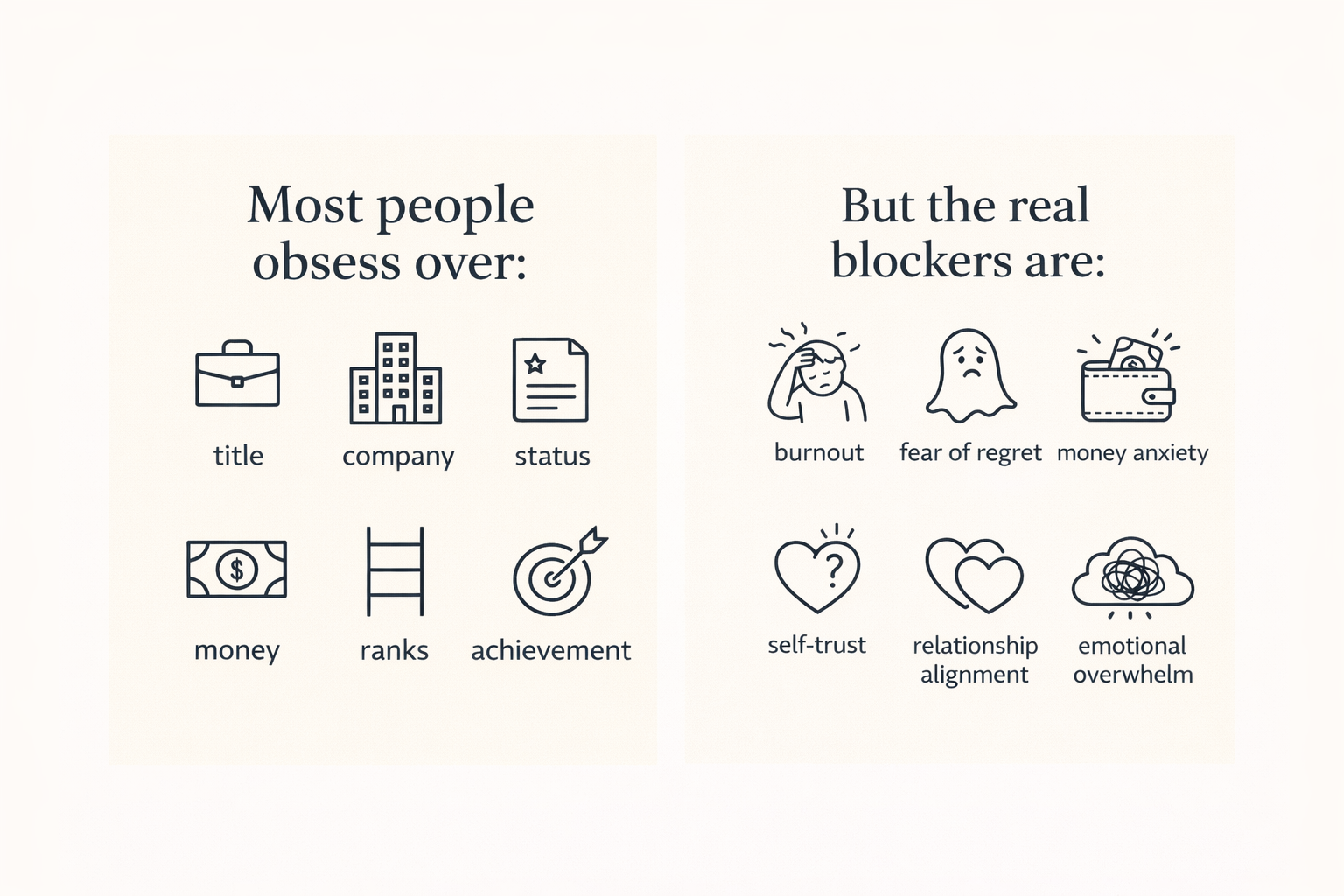 Career & Startup Clarity Engine illustration